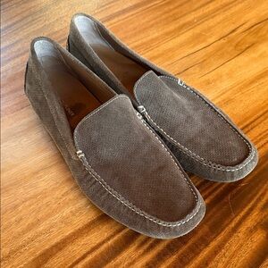 Men's Donald J Pilner Vieto Suede Driver Loafer 13M